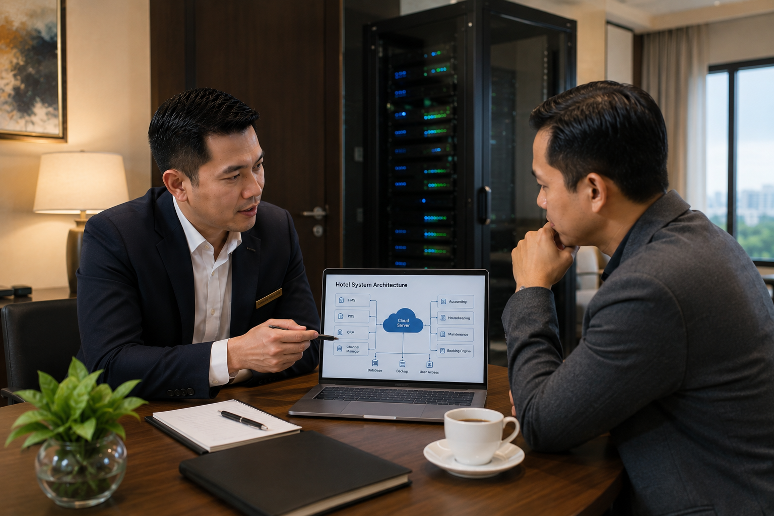 Cara Memilih Server Hotel