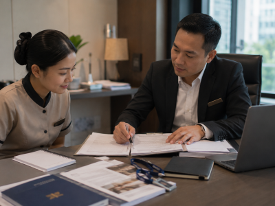 Checklist Hari Pertama Staff Hotel: Memastikan New Hire Siap Masuk Operasi