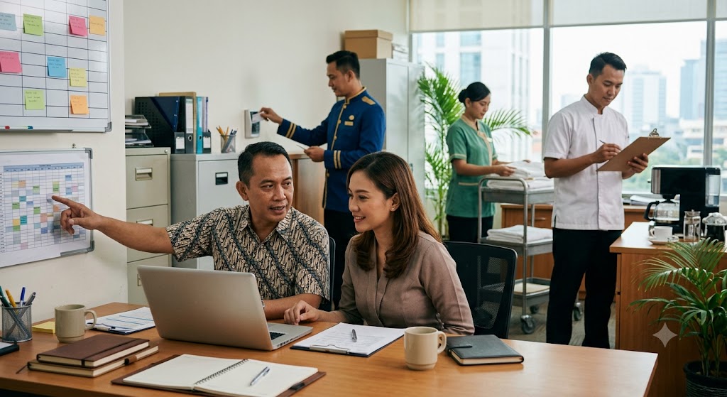 Cara Membuat Jadwal Kerja Hotel yang Efisien: Menyesuaikan Manpower dengan Occupancy dan Beban Operasional