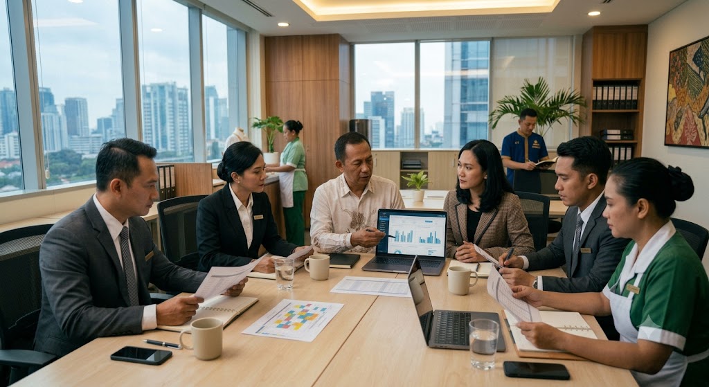 Scheduling Multi Property Hotel: Mengelola Workforce Lintas Properti Tanpa Kehilangan Kontrol Operasional