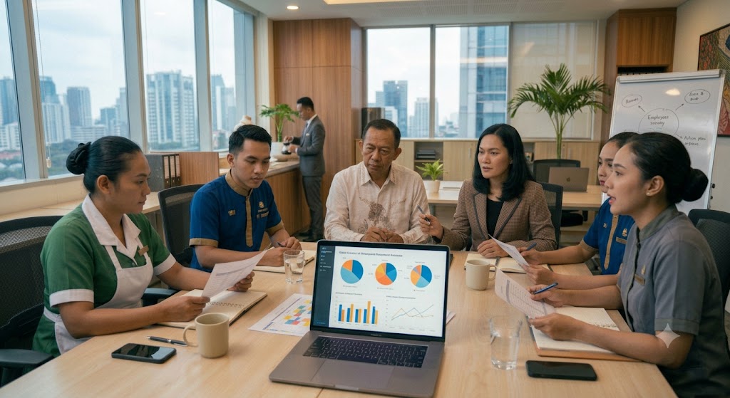 Employee Engagement Hotel: Cara Meningkatkan Keterlibatan Staff dan Menjaga Kinerja Operasional