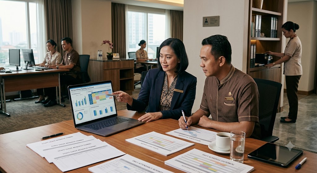 Kebijakan Kehadiran Hotel: Sistem Attendance untuk Mengontrol Operasional dan Produktivitas Staff