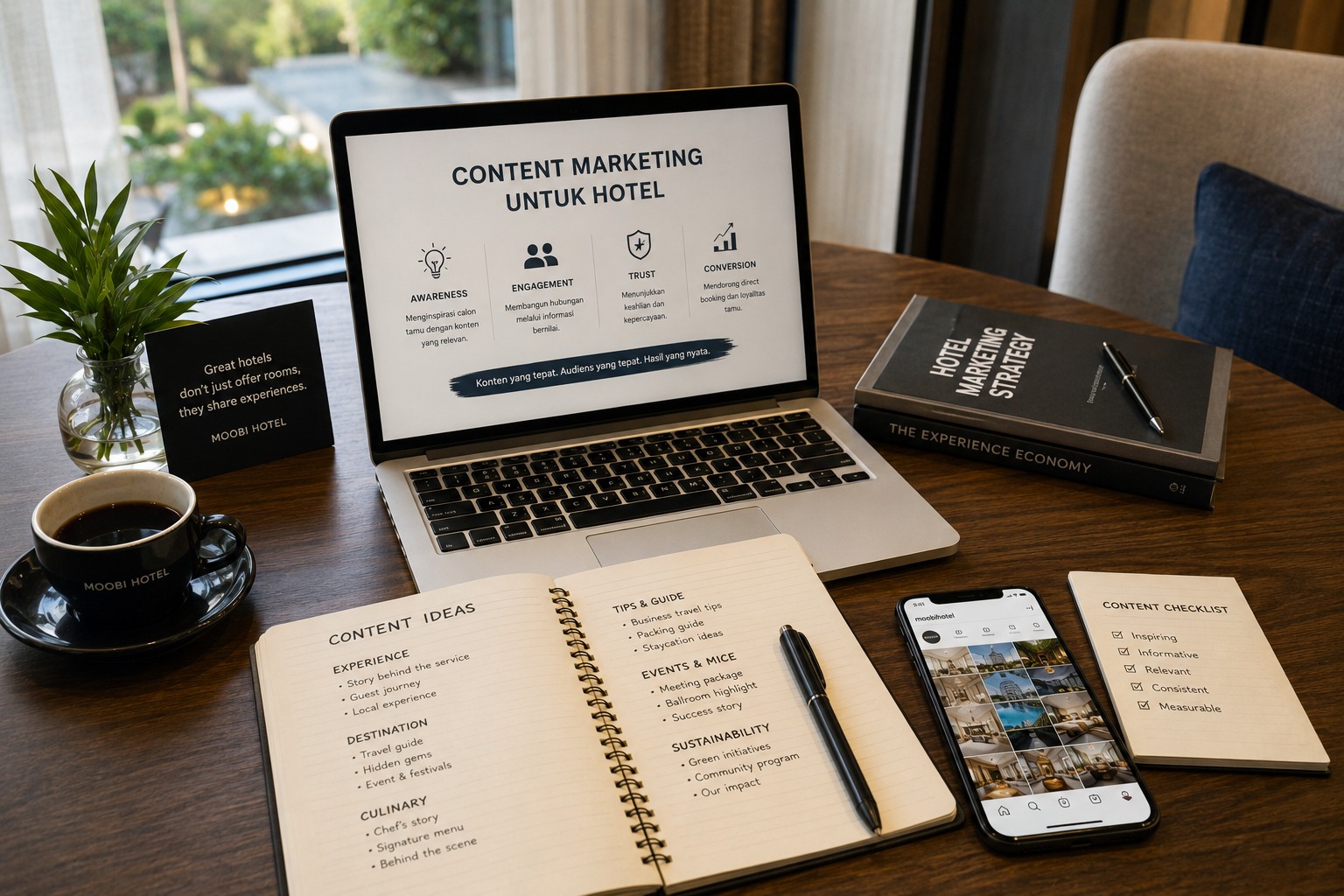 Content Marketing untuk Hotel Membangun Permintaan Sebelum Calon Tamu Membandingkan Harga