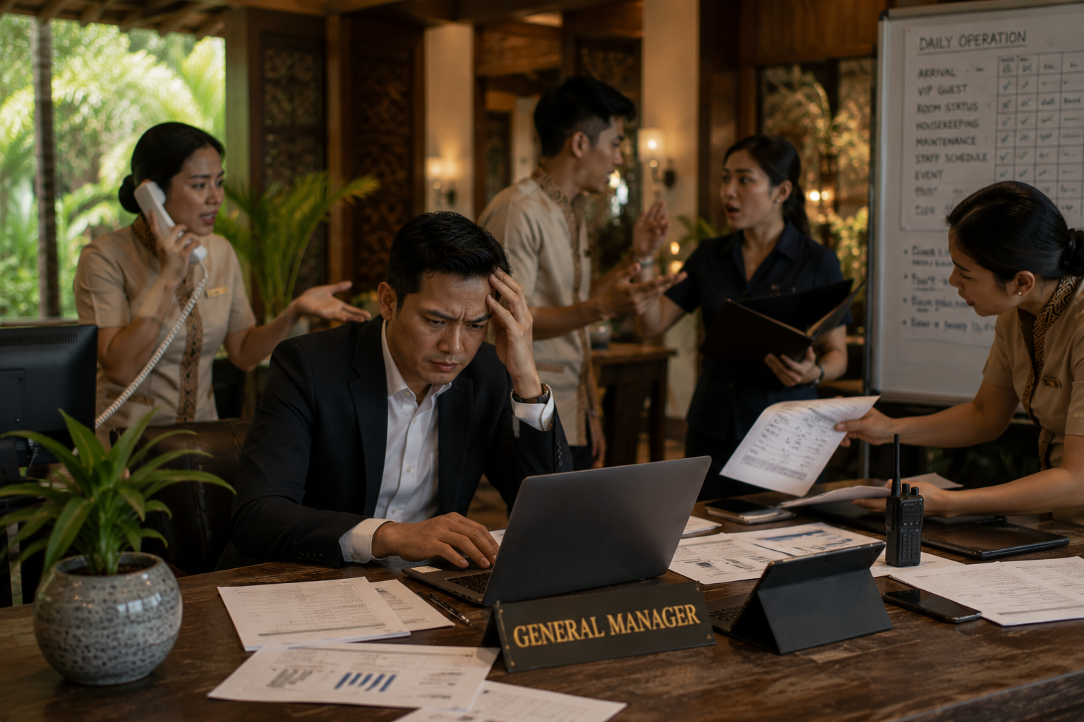 Ketika General Manager Terlalu Sibuk Mengurus Operasional Harian