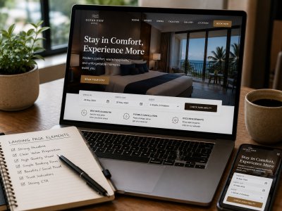 Cara Membuat Landing Page Hotel yang Menghasilkan Booking