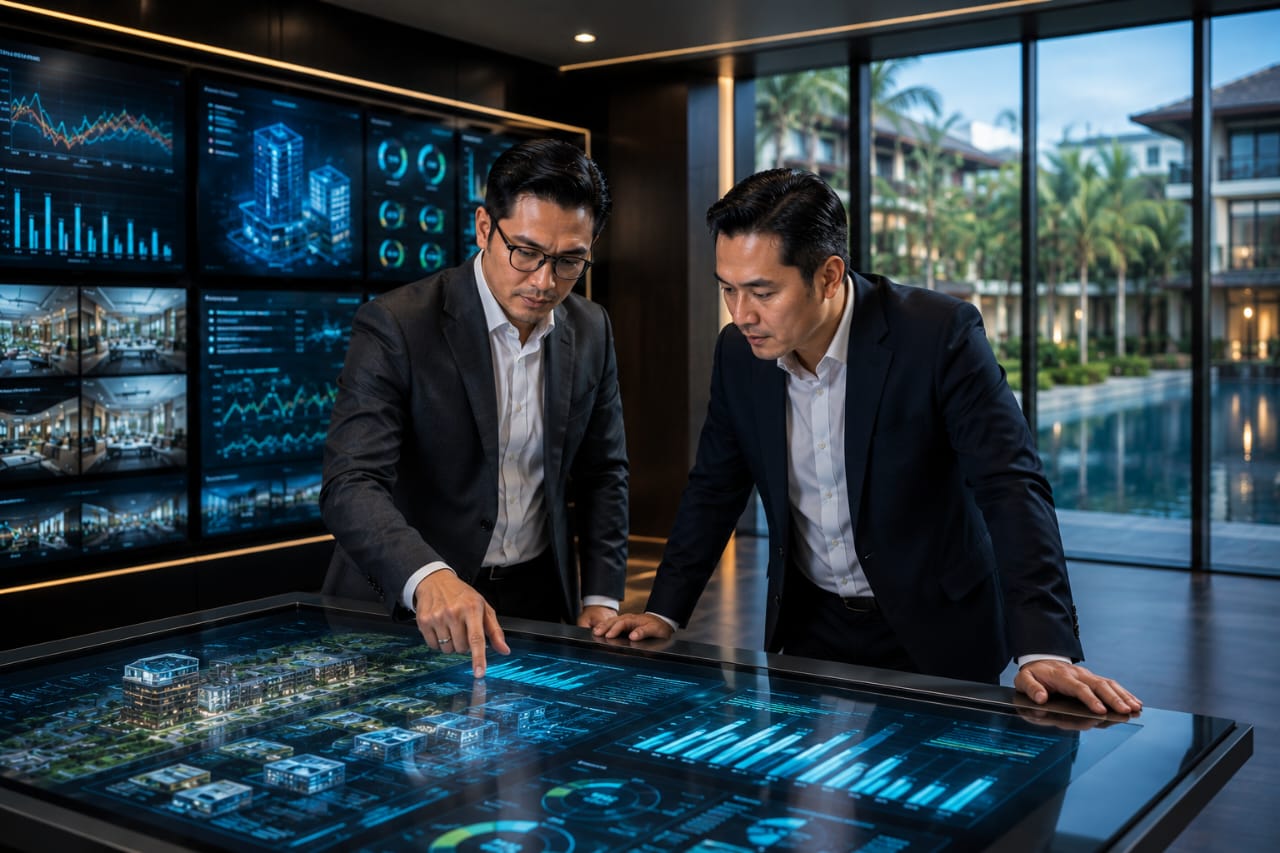 Bagaimana Teknologi Meningkatkan Valuasi Hotel: Kalkulasi Finansial di Balik Otomasi, PropTech, dan Net Operating Income (NOI)