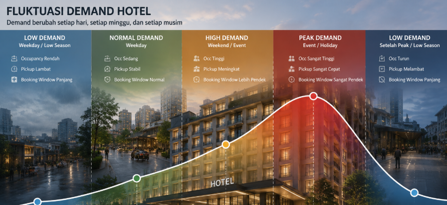 Strategi Menghadapi Permintaan Hotel yang Fluktuatif