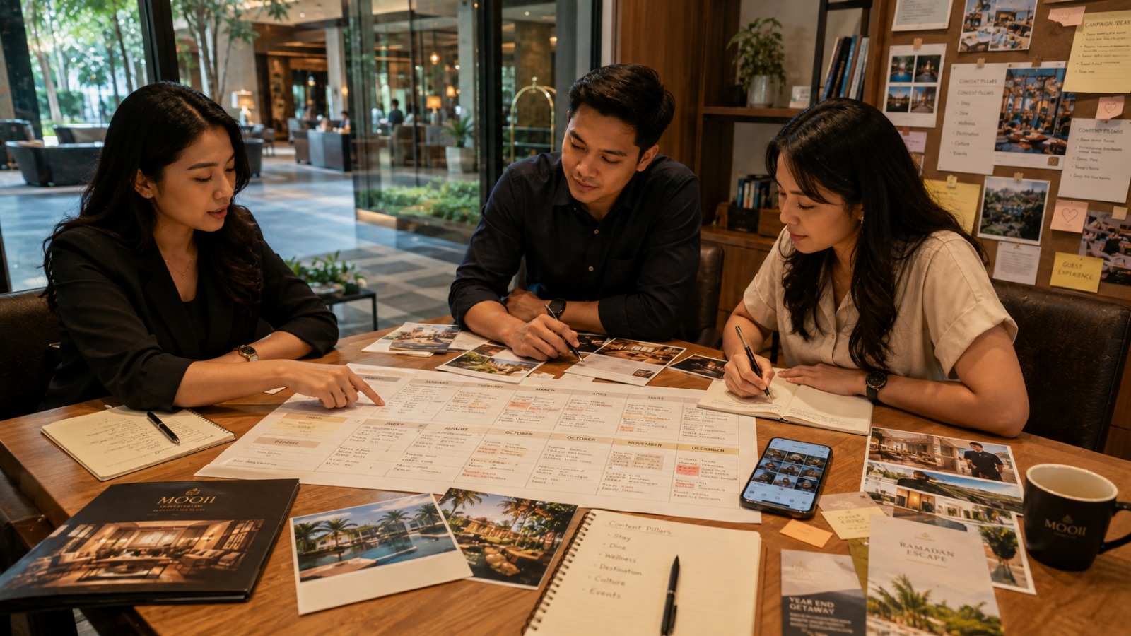 Kalender Konten Hotel Selama 1 Tahun