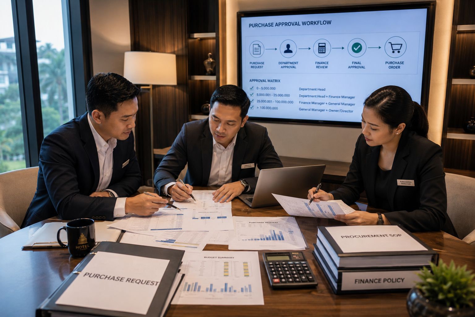 SOP Approval Pengeluaran Hotel